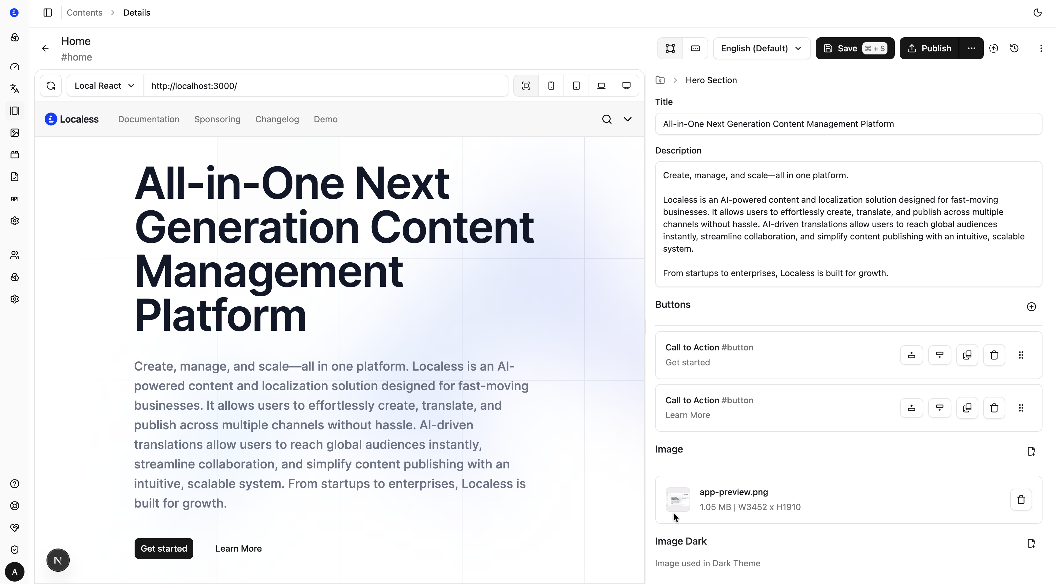 Document editor
